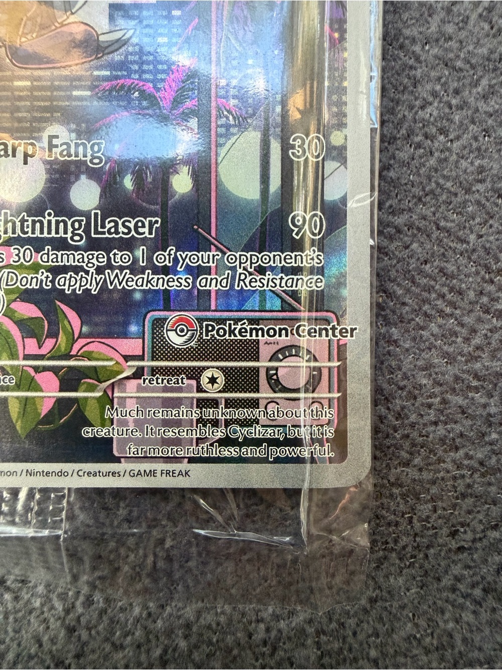Miraidon 013 Pokemon Center Exclusive — Scarlet & Violet Promo SEALED - Picture 3 of 5